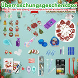 Diamond Painting „Adventskalender 2026“ - Limitierte Auflage Rot