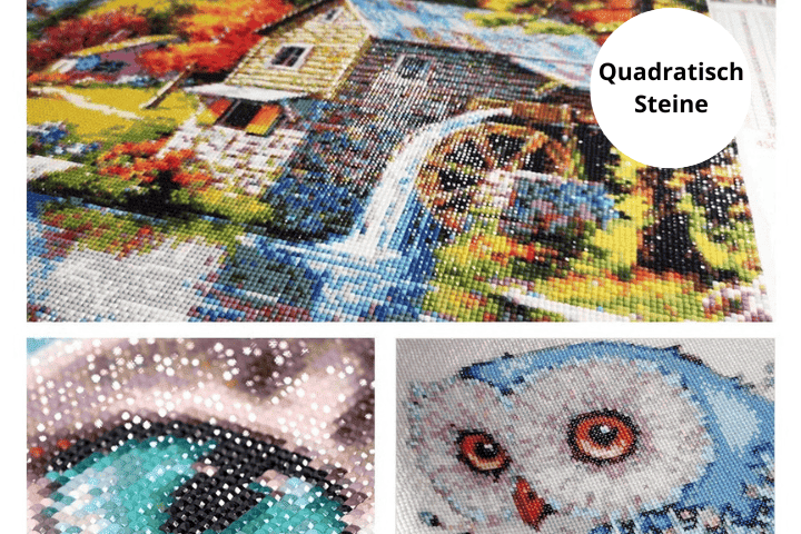Diamond Painting Abstrakte Frau