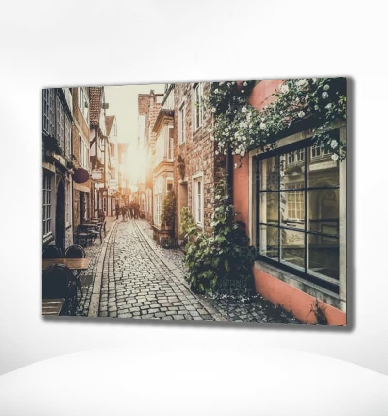 Diamond Painting Gasse