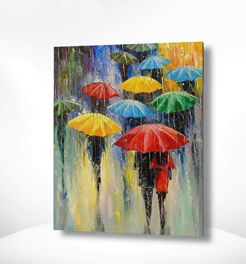 Diamond Painting Regenschirm