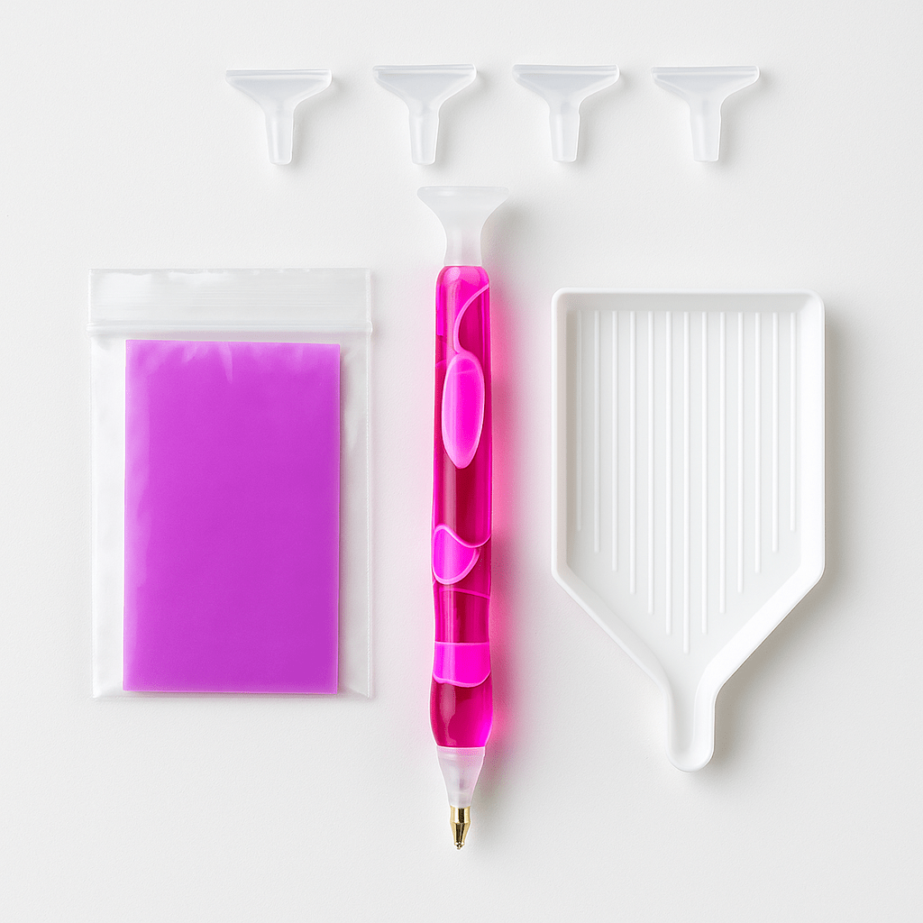 Ergonomisches Diamond Painting Stift-Set – Mit viel Wachs und komfortablem Griff