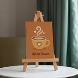 Malen nach Zahlen – 6 Mini-Gemälde - Gemütliche Herbststimmung