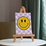 Malen nach Zahlen – 6 Mini-Gemälde - Lila Vase