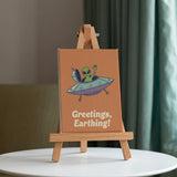 Malen nach Zahlen – 6 Mini-Gemälde - Retro-Weltraumwunder