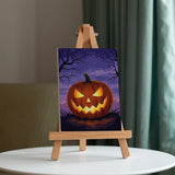 Malen nach Zahlen – 6 Mini-Gemälde - Spuknächte-Kollektion