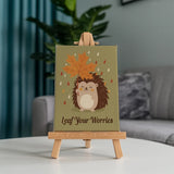 Malen nach Zahlen – 6 Mini-Gemälde - Gemütliche Herbststimmung