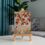 Malen nach Zahlen – 6 Mini-Gemälde - Saisonblüte