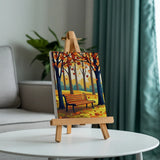 Malen nach Zahlen – 6 Mini-Gemälde - Herfstgloed-serie