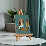 Malen nach Zahlen – 6 Mini-Gemälde - Retro-Picknick-Stimmung