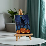 Malen nach Zahlen – 6 Mini-Gemälde - Spuknächte-Kollektion