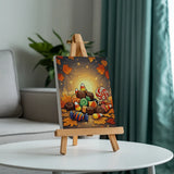 Malen nach Zahlen – 6 Mini-Gemälde - Süßes-oder-Saures-Magie