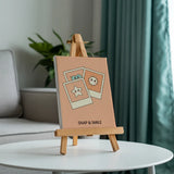 Malen nach Zahlen – 6 Mini-Gemälde - Verspielte Retro-Objekte