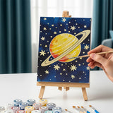 Malen nach Zahlen – 6 Mini-Gemälde - Außerhalb dieser Welt