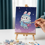 Malen nach Zahlen – 6 Mini-Gemälde - Cloudland Lieblinge