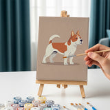 Malen nach Zahlen – 6 Mini-Gemälde - Die Dog-Days-Kollektion