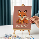 Malen nach Zahlen – 6 Mini-Gemälde - Tier-Wortspiel-Parade