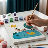 Malen nach Zahlen – 6 Mini-Gemälde - Bauernhoffreunde