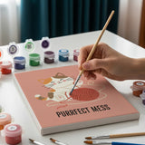 Malen nach Zahlen – 6 Mini-Gemälde - Eigenwilliger Haustierclub