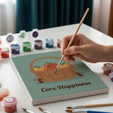 Malen nach Zahlen – 6 Mini-Gemälde - Gemütliche Herbststimmung