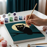 Malen nach Zahlen – 6 Mini-Gemälde - Magie des Erntemonds