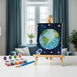 Malen nach Zahlen – 6 Mini-Gemälde - Außerhalb dieser Welt