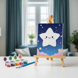 Malen nach Zahlen – 6 Mini-Gemälde - Cloudland Lieblinge