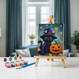 Malen nach Zahlen – 6 Mini-Gemälde - Süßes-oder-Saures-Magie