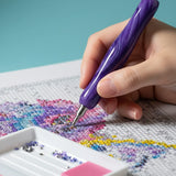 Dreh-&-Setz Präzisionsstift – Sternenstaub-Purpur (Gewinde)