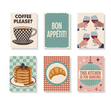 Malen nach Zahlen – 6 Mini-Gemälde - Groovige Futtergalerie