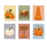 Malen nach Zahlen – 6 Mini-Gemälde - Träume von einem Kürbis