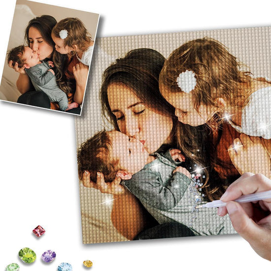 Diamond Painting Eigenes Foto