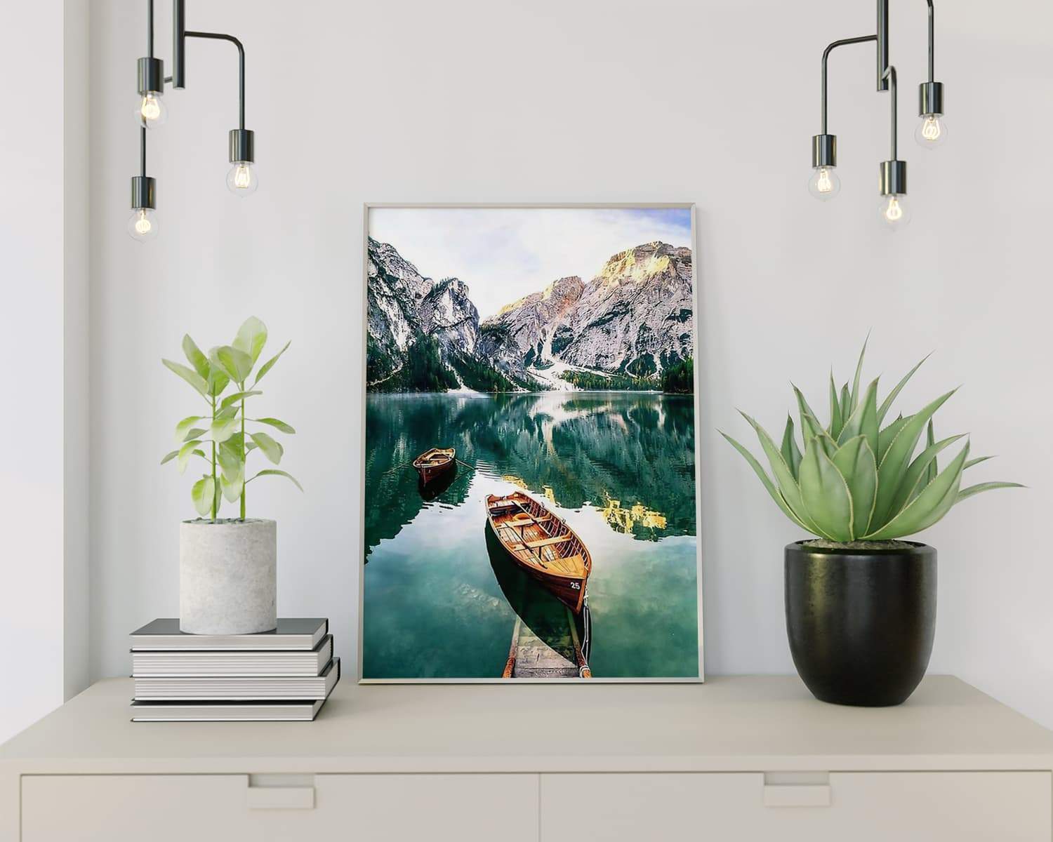 Malen nach Zahlen Boot
