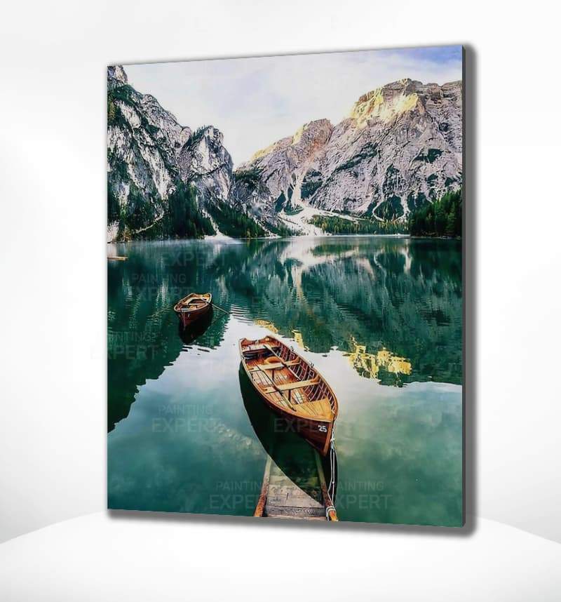 Malen nach Zahlen Boot