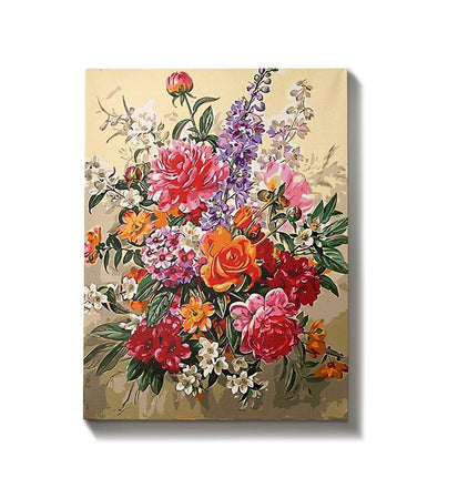 Malen nach Zahlen Bunter Blumenstrauß