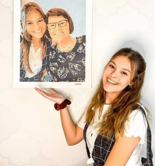 Malen nach Zahlen Eigenes Foto