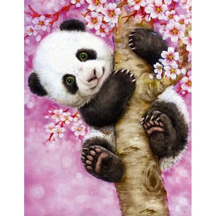 Malen nach Zahlen Panda