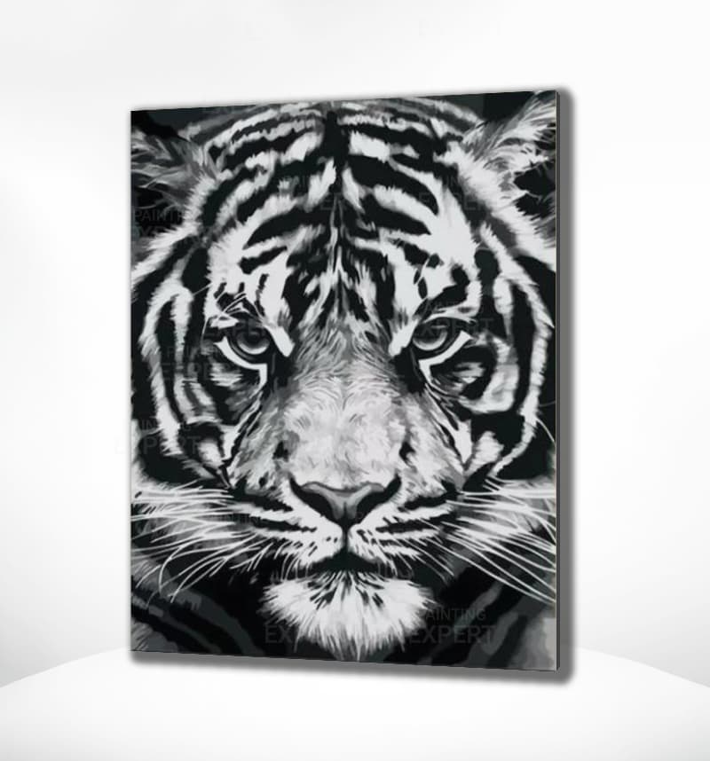 Malen nach Zahlen Tiger