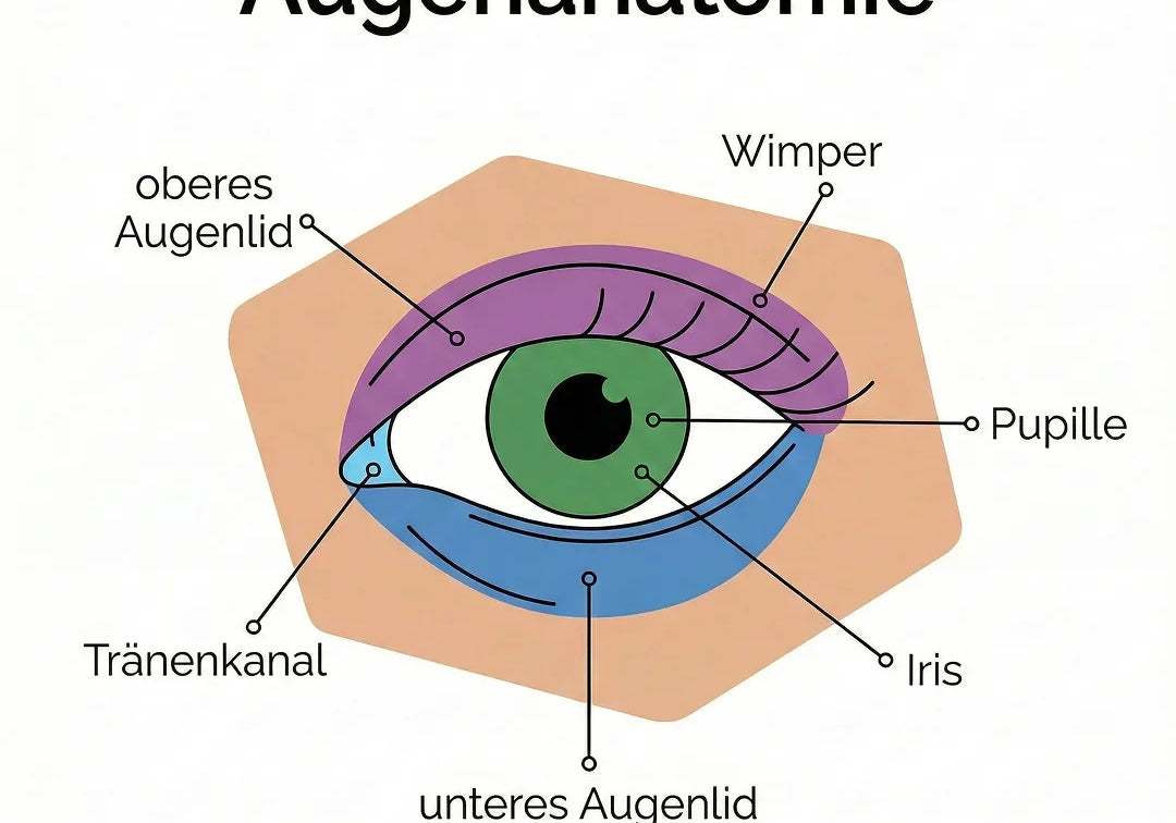 Auge zeichnen lernen in 5 Schritten