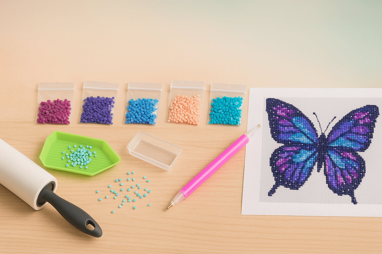 Diamond Painting Behälter optimal nutzen – 7 praktische Tipps
