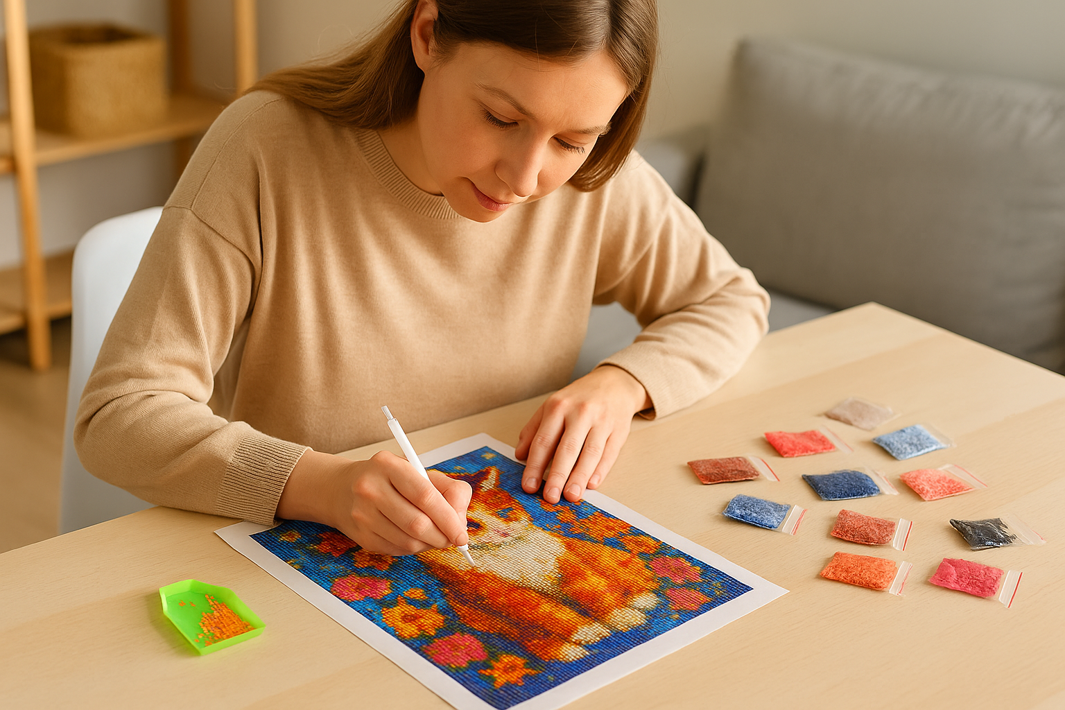 Die faszinierende Geschichte von Diamond Painting: Wo alles begann