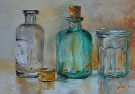 Glas bemalen - Wie bemalt man Glas und mit welcher Farbe?