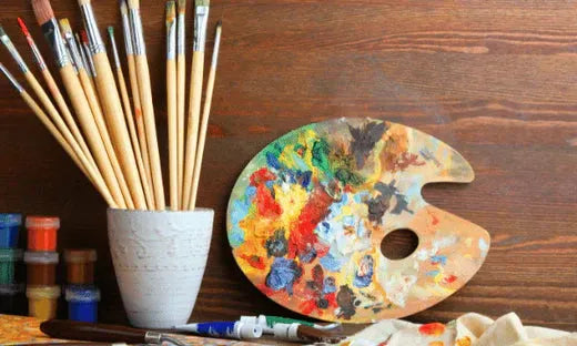 Grundierung für die Leinwand vorbereiten