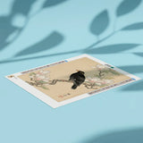 Diamond Painting Amsel bei Magnolie Japan