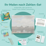 Malen nach Zahlen Ansicht von Delft