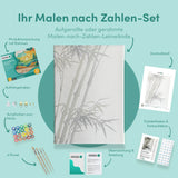 Malen nach Zahlen Bambus im Wind Japan