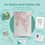 Malen nach Zahlen Blühende Morgendämmerung
