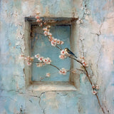 Diamond Painting Blühendes Fenster zur Vergangenheit