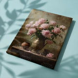 Malen nach Zahlen Brocante Rosa Pfingstrosen