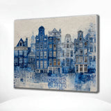 Diamond Painting Collage von Delft, in Delfter Blau