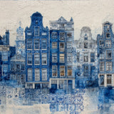 Diamond Painting Collage von Delft, in Delfter Blau